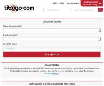 Tibogo.com(Local Business Directory) Screenshot