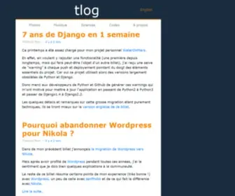 Tibonihoo.net(Tlog) Screenshot