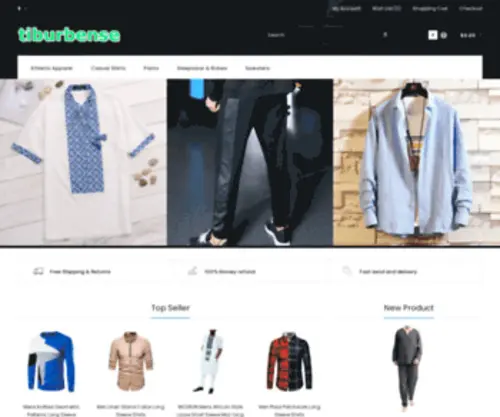 Tiburbense.com(Tiburbense Store) Screenshot