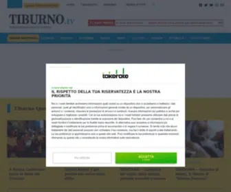 Tiburno.tv(Quotidiano online della città del Nord) Screenshot