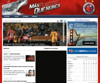 Tiburones-Rojos.com(Tiburones Rojos) Screenshot