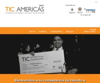 Ticamericas.biz(TIC Americas) Screenshot