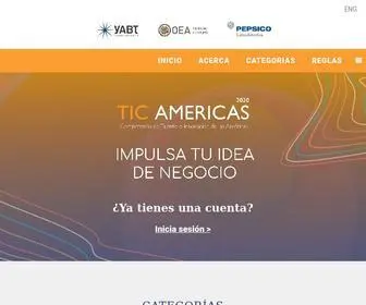 Ticamericas.net(TIC Americas) Screenshot