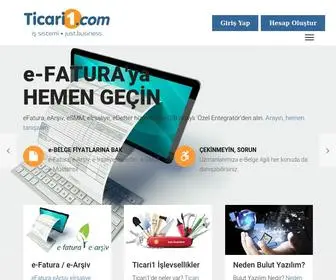 Ticari1.com(Online Ticari Yazılım) Screenshot