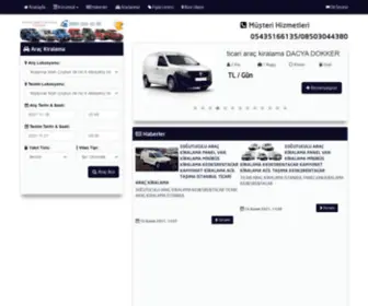 Ticariarackiralamaistanbul.com(Istanbul ticari araç kiralama) Screenshot