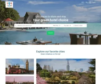 Ticati.com(1,386,899 hotel rooms worldwide) Screenshot