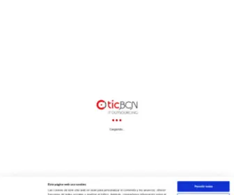 Ticbcn.com(TICBCN Servicios IT) Screenshot