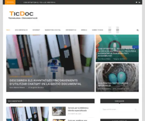 TiCDoc.net(TicDoc Enric Mestre Ribera) Screenshot