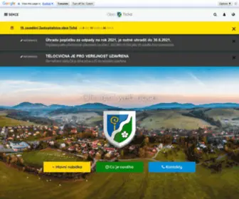 Ticha.cz(Obec Tichá.cz) Screenshot