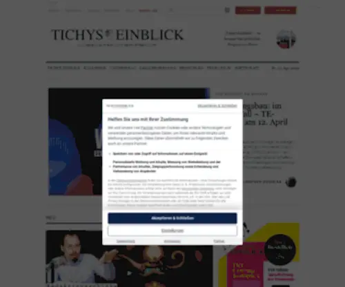 Tichyseinblick.de(Tichys Einblick) Screenshot