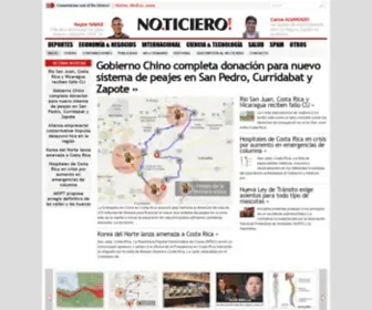 Ticiero.com(Noticias Costa Rica) Screenshot