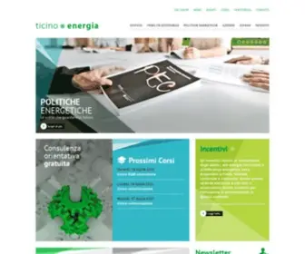 Ticinoenergia.ch(Home) Screenshot