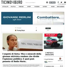 Ticinolibero.ch(Ticino) Screenshot