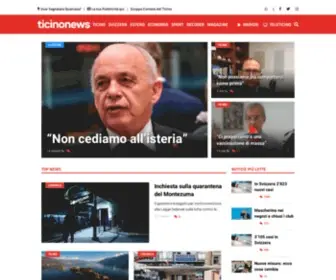 Ticinonews.ch(Il Ticino in diretta) Screenshot