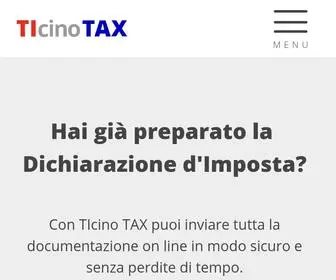 Ticinotax.ch(Ticino TAX ti aiuta nella gestione della dichiarazione d'imposta on line) Screenshot