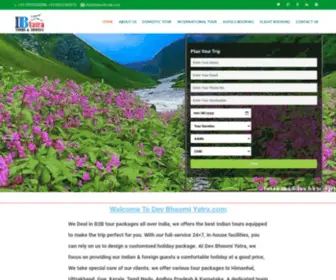 Tickandtrade.com(Dev Bhoomi Yatra) Screenshot