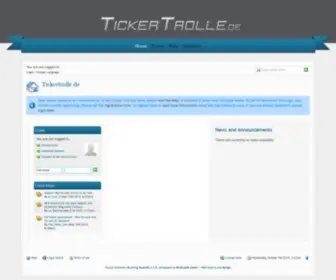 Tickertrolle.de(Tickertrolle) Screenshot