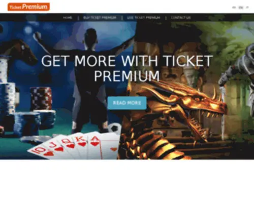 Ticket-Premium.com(Ticket Premium) Screenshot