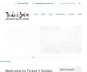 Ticket-TO-Smiles.com(Tickets 2 Smiles) Screenshot