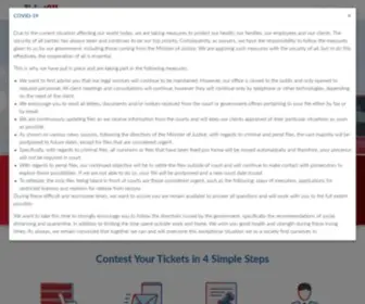Ticket911.ca(Speeding Ticket Lawyer) Screenshot