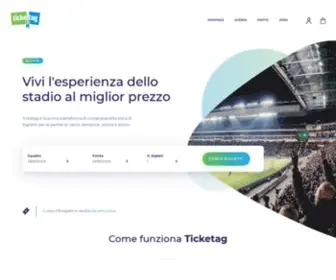 Ticketag.it(Acquista i biglietti di Inter e Milan al miglior prezzo) Screenshot