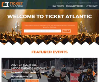 Ticketatlantic.com(Ticket Atlantic) Screenshot