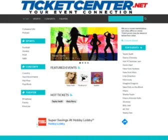 Ticketcenter.net(Ticket Center) Screenshot