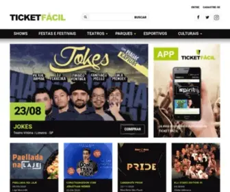 Ticketfacil.com.br(Fácil) Screenshot