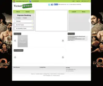 Ticketgreen.com(Online Movie ticket Booking Chennai) Screenshot