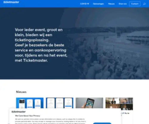 Tickethour.nl(About us) Screenshot