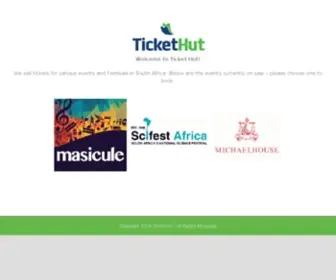 Tickethut.co.za(This domain may be for sale) Screenshot