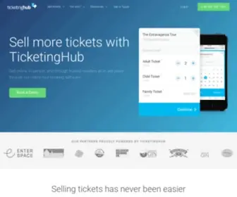Ticketinghub.com(Online Tour Booking System Software) Screenshot