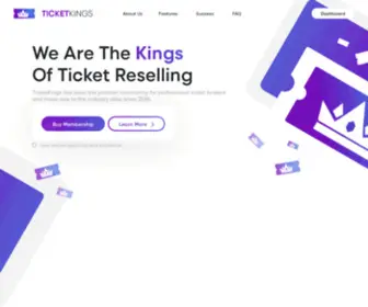 Ticketkings.io(TicketKings) Screenshot