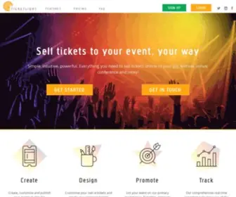 Ticketlight.co.uk(Sell Tickets Online) Screenshot