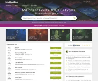 Ticketliquidator.com(Sports and Theater Tickets) Screenshot