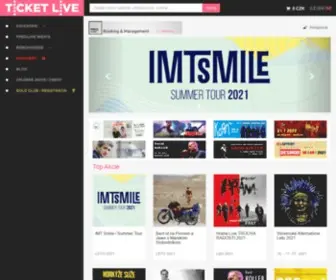 Ticketlive.sk(Naživo je to najlepšie) Screenshot