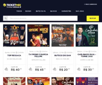 Ticketmix.com.br(Ingresso Rápido) Screenshot