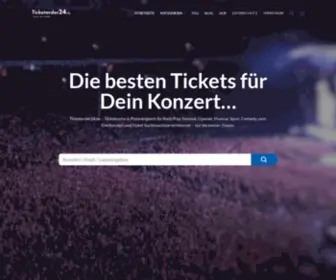 Ticketorder24.de(Tickets vergleichen) Screenshot