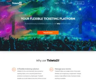 Tickets25.com(Tickets 25) Screenshot