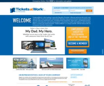 Ticketsatwork.com(Ticketsatwork) Screenshot