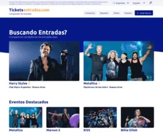 Ticketsentradas.com(Comparador de entradas) Screenshot