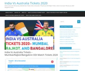 Ticketsme.in(India Vs Sri Lanka 2020 Tickets) Screenshot