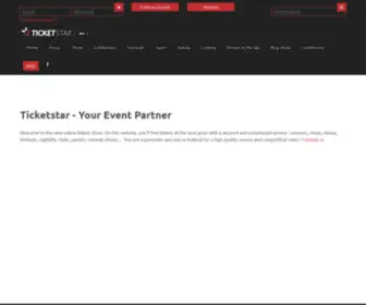 Ticketstar.be(Le partenaire de vos événements) Screenshot