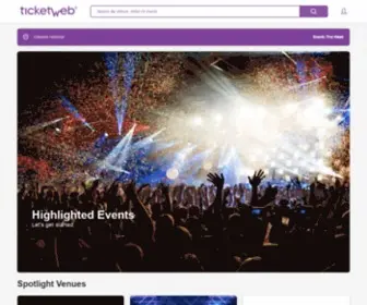 Ticketweb.ca(Independent music) Screenshot