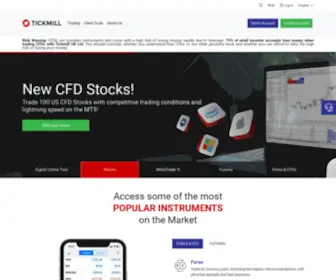 Tickmill.co.uk(Forex Brokers) Screenshot