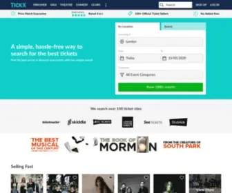Tickx.com(Booking and Marketing Tools For Growth) Screenshot