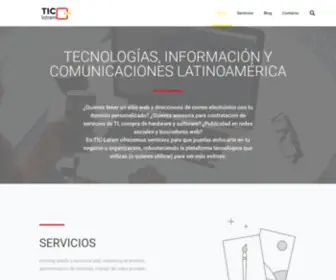 Ticlatam.com(TIC Latam) Screenshot