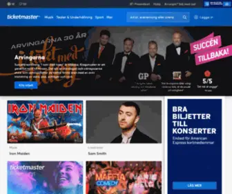 Ticnet.se(Biljetter till Konserter) Screenshot
