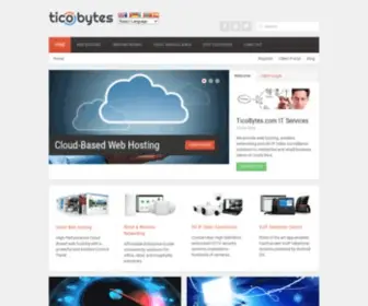 Ticobytes.com(TicoBytes Costa Rica) Screenshot