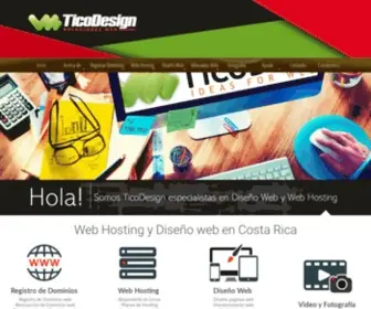 Ticodesign.com(☁ Diseñadores paginas web) Screenshot